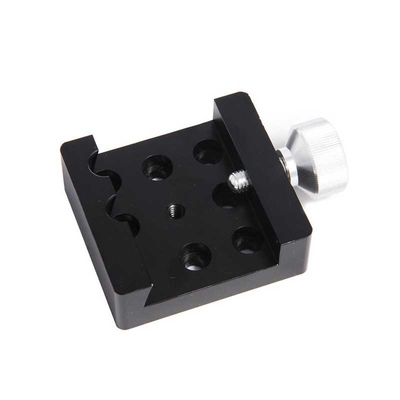 Mâchoire pour accessoires avec queue d'aronde type vixen