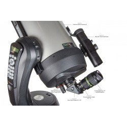 Mini focuser hélicoïdale Baader pour oculaires 1¼ "/ T-2