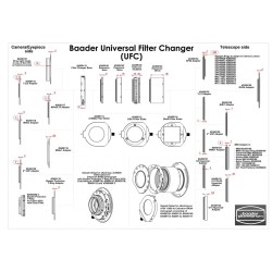 Baader S52 dovetail Camera-Adapter for Wide-T-rings (optical height: 2 mm)