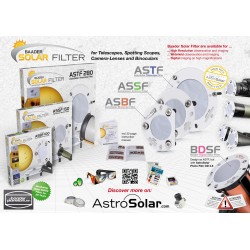 Filtre solaire Baader AstroSolar pour télescope ASBF 80