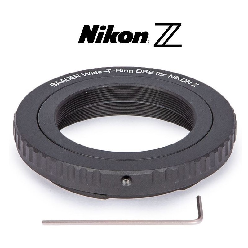 Baader Wide-T-Ring Nikon Z with D52i to T-2 and S52