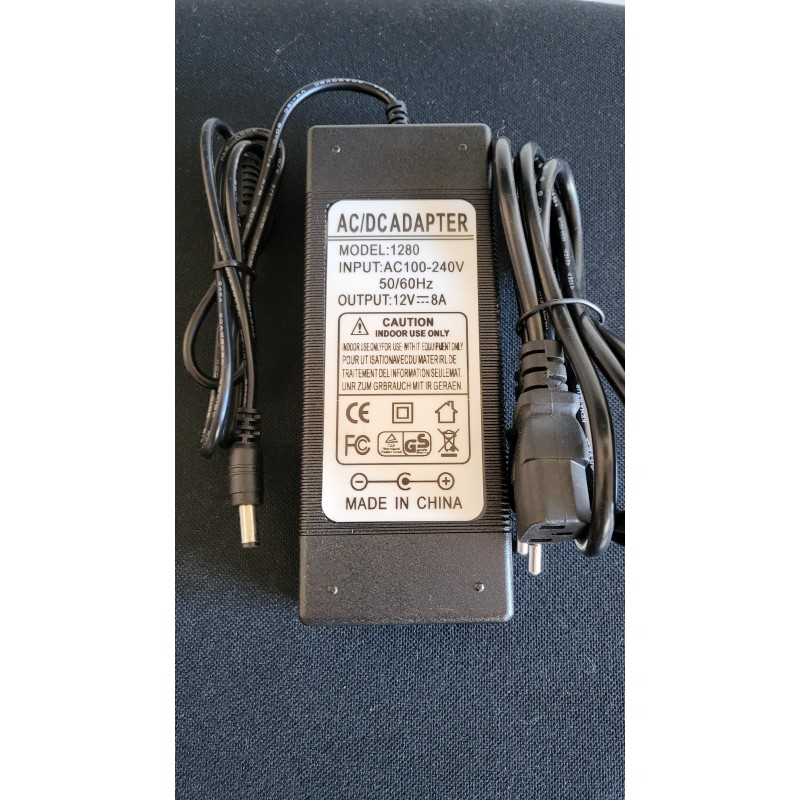 Alimentation universel secteur 12V 8A
