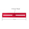 Queue d'aronde type 210 mm Rouge