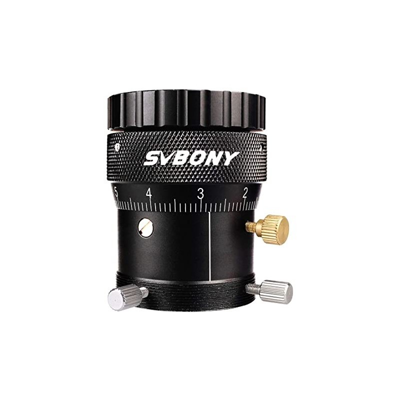 Svbony Focuser 1.25" Double Hélicoïdal, filetage M42 femelle coté télescope