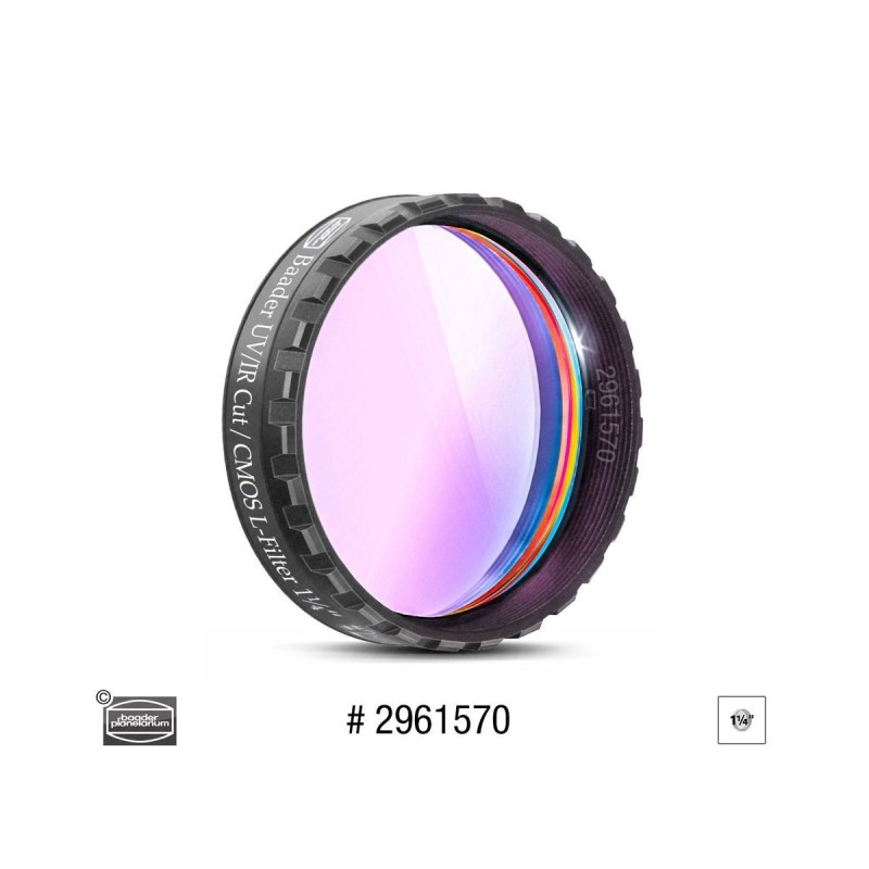 Filtre L/ UV-IR cut Baader 31,75mm optimisé capteur CMOS