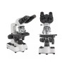 BRESSER Researcher Bino microscope with camera and permanent specimens