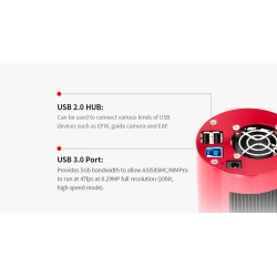 ZWO ASI585MM-P - Cooled Monochrome Astrophotography Camera