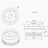 ZWO ASI676MC Color Camera – CMOS 12.6 MP for Planetary and All-Sky Imaging