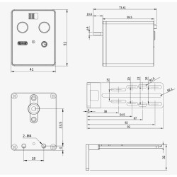 New ZWO EAF-N with Hand Controller and External Temperature Sensor