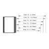 Correcteur Optique Tecnosky 2,5" pour APO 115/800 V2 (aussi pour APO 102 et 130 mm Tecnosky)