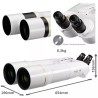 Explore Scientific BT-120 SF with 62° LER Eyepieces 20mm