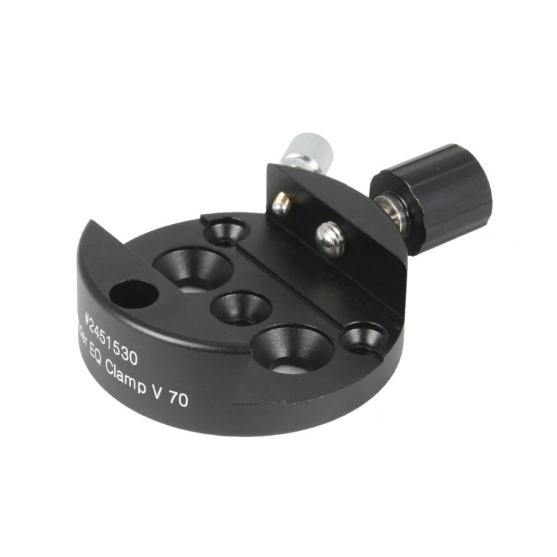 Baader V-Dovetail Clamp 70 mm avec une vis de serrage