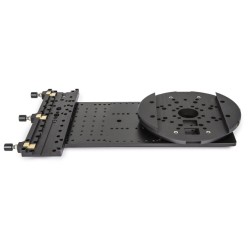 Platine double Baader 8" renforcée 570 mm – pour optiques jusqu’à 17" (100 kg)