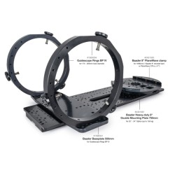 Platine de base Baader 500 mm pour colliers guidescope (Taille IV)