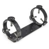 Platine de base Baader 300 mm pour colliers guidescope (Taille I & II) et platine double 3"