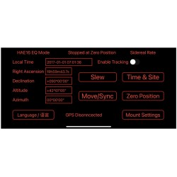 Ioptron HAE16C Dual AZ/EQ GoTo Monture ultra portable (HE162C)