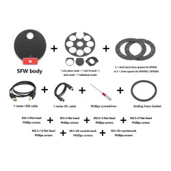 Wanderer Astro 8x50 Super Low-Profile Filter Wheel for 50mm