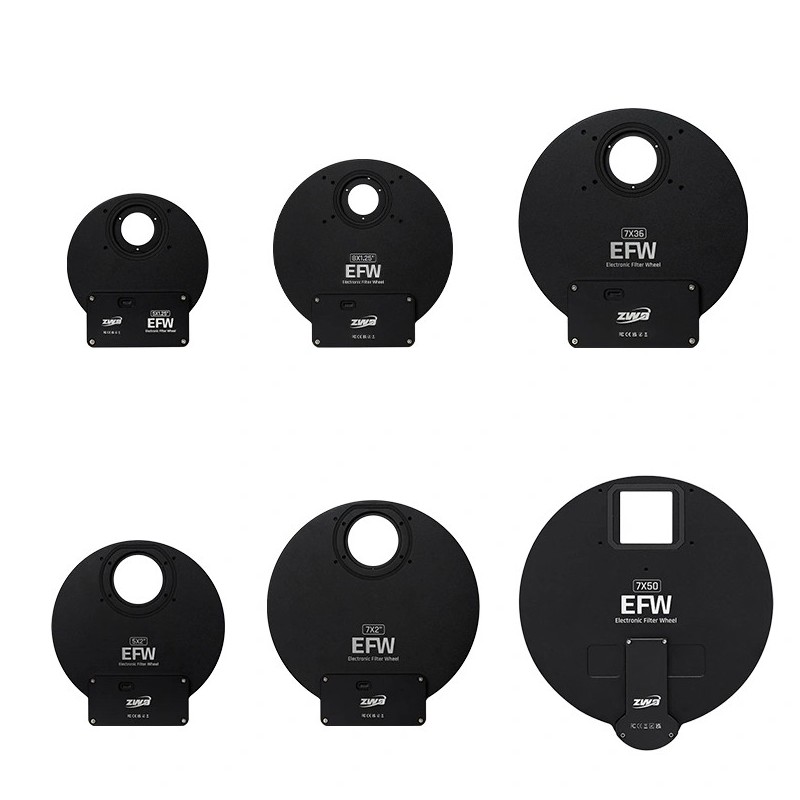 ZWO EFW electronic filter wheel 8x31-25