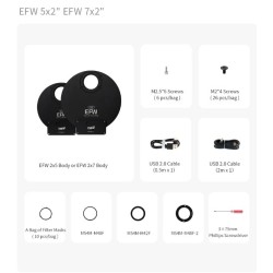ZWO EFW roue à filtres électronique 5x2-25