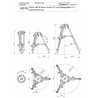 Berlebach Trépied UNI 8 avec support Avalon UPAS occasion