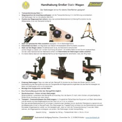 Berlebach Dolly chariot pour trépied occasion