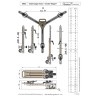 Berlebach Dolly astronomical tripod cart used