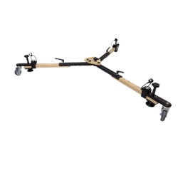 Berlebach Dolly astronomical tripod cart used