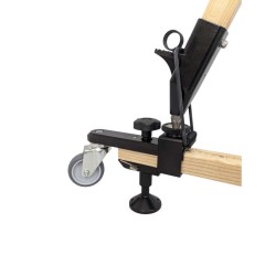 Berlebach Dolly astronomical tripod cart used