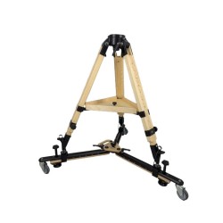 Berlebach Dolly astronomical tripod cart used