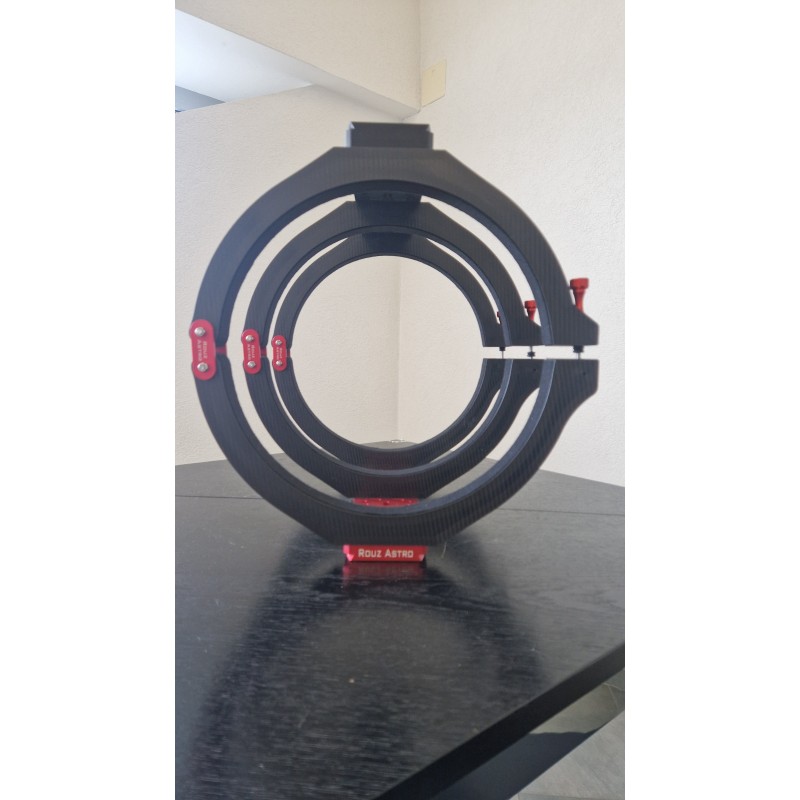 ROUZ ASTRO Anneaux carbone pour Celestron Edge 11