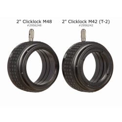 Baader ClickLock 2 pouces vers T2 M42 collier de serrage